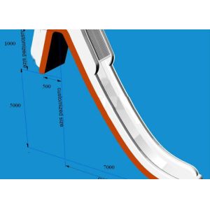 Buy cheap Giant Inflatable Water Slide , Inflatable Water Amusement Equipment, Yacht Slide from wholesalers