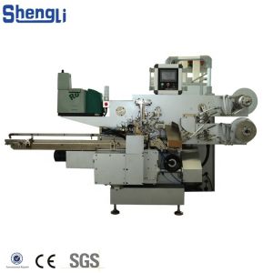 Small Aluminum Foil/Film Chocolate Wrapping Machine for High Speed Snack
