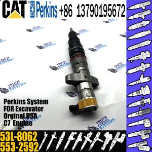 Common Rail Diesel Fuel Injector 20R-9079 553-2592 53L-8062 for C7 C9 325DL