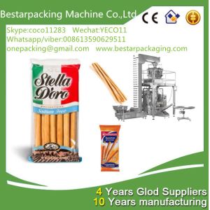 Buy cheap High speed packaging machine with multi heads weigher for food bread sticks ,breadsticks filling machine from wholesalers