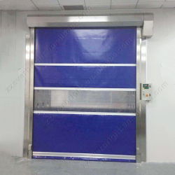 Buy cheap Blue PVC High Speed ​​Performance Roll Up Doors Customized Exterior Or Internal High Speed ​​Roll Up Doors from wholesalers