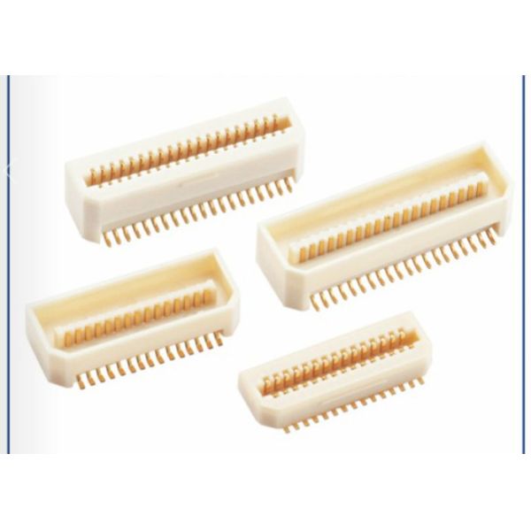 Polyestor 4 Pin Board To Board Connector Phosphor Bronze 0.8mm Pitch