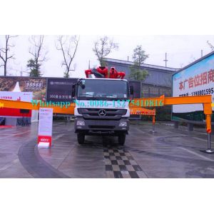 Buy cheap Heavy Concrete Construction Equipment 36m Concrete Boom Pump Stabilization Control from wholesalers