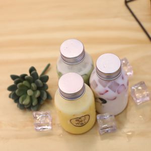 Professional Handle Bubble Tea Jugs With Screw On Lid