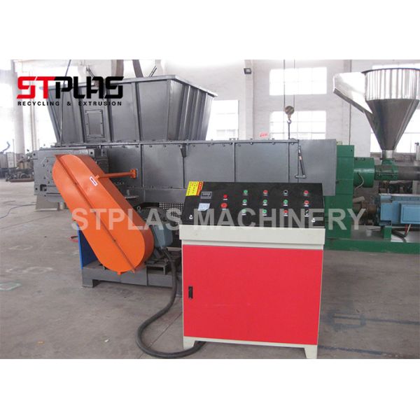 Quality High Capacity Industrial Plastic Shredder , Plastic Waste Shredding Machine for sale