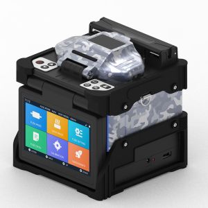 FONGKO 6 Motor Core to Core Alignment Fusion Splicer Splicing Machine FTTX/FTTH