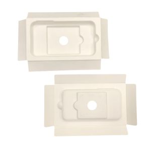 Buy cheap Electronics Sugarcane Fiber Packaging , Oil Resistant Custom Molded Pulp from wholesalers