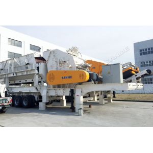 Metallurgy Feed 1520mm 450t/H Portable Impact Crusher
