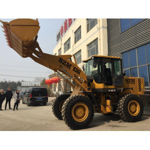 4 Wheel 2200rpm 5 Ton Wheel Loader With 3m3 Bucket SZM956L