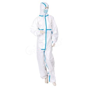 Buy cheap Safety Protection Disposable Isolation Clothes Suit For Common Isolation product