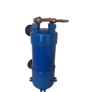 Buy cheap High efficiency Swimming pool heat pump use 1.5HP titanium tube and PVC shell heat exchanger from wholesalers