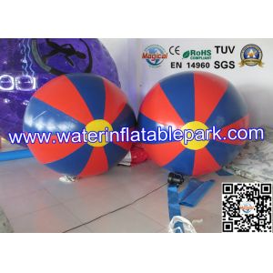 Buy cheap Outdoor Colorful Inflatable Water Ball , 1.5m / 2m Inflatable Water Rolling Ball from wholesalers