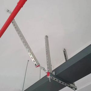 Buy cheap Customizable Anodized Aluminum Seismic Brace For Pipe Protection product