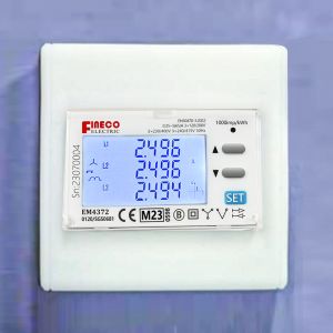 EM4372 3 phase power analyzer energy meter~Modbus ~MID approved