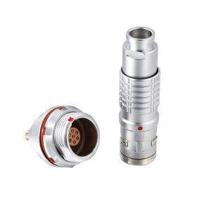 Buy cheap IP66 P68 Push Pull Electrical Connectors SRD TGG FGG 0k 1k 2k 7 Pin Plug Connector from wholesalers