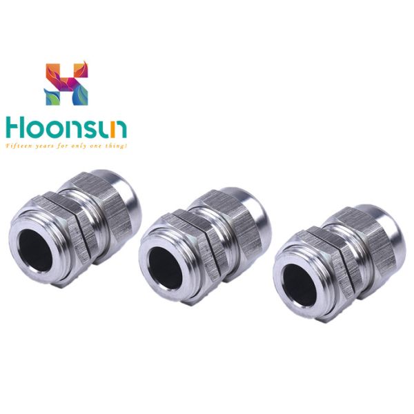Quality PG11 Waterproof Stainless Steel Cable Gland , Electrical Rubber Seal Ss Cable Gland for sale