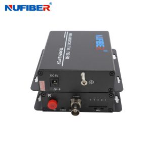 Buy cheap Iron Case Fiber Video Converter , 1BNC Video audio data coax Optical video transmitter and receiver from wholesalers