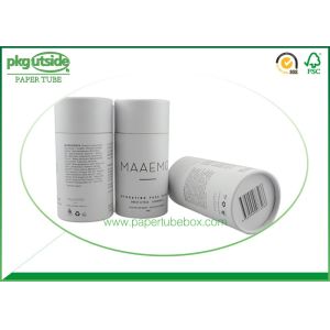 100% Recycled Round Cardboard Tubes , Elegant Design Cardboard Cylinder