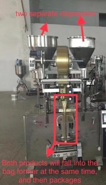 New design Autompatic maltodextrin and sugar mix packing machine TCLB-C60Z+Z