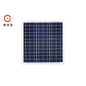 40W Polycrystalline Pv Solar Panel , Customized High Efficiency Solar Panels