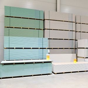 Buy cheap Waterproof Paper Gypsum Board Plasterboard For Hotel Library Building from wholesalers