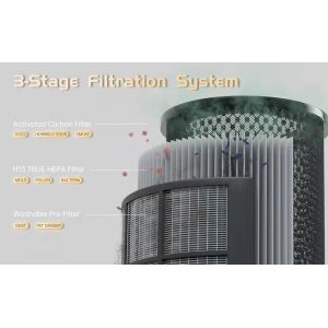 Buy cheap EPI268  Healthlead Air Cleaner with IR sensor, with App control Standby Power Less Than 1W from wholesalers