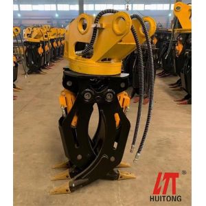 Chinese Excavator Attachment 5-35 Ton Excavator Hydraulic Grapple High Quality