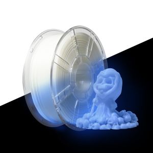 3D Printer Filament Diameter 1.75mm Glow Blue Cyanpla Customizable Request