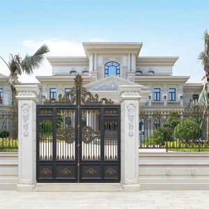 Buy cheap Compound Wall 6063 Aluminium Garden Gate Driveway Custom Laser Cut from wholesalers