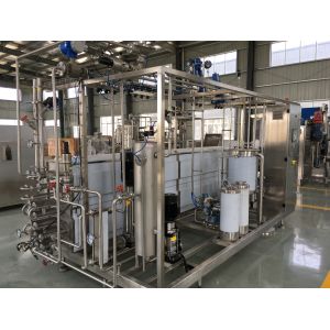 Tubular UHT Sterilization Machine SUS316 2T/H For Tea Beverage