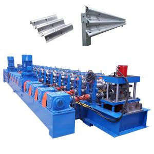 China SGS Highway Guard Rail Two Wave Or W Beam Roll Forming Machine 12m/Min on sale
