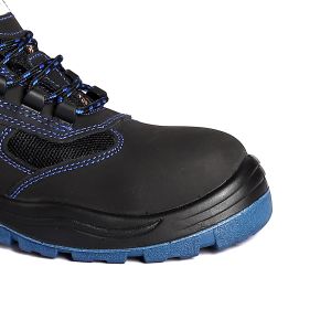 Buy cheap Metal Eyelets Anti-Slip Low-Profile Work Boots With Comfortable EVA Insole Material Safety Shoes from wholesalers