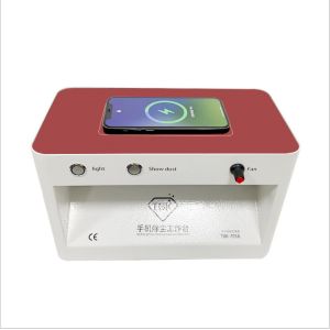 Buy cheap TBK 705A Mobile Phone Wireless Charging Dust Removal Workbench Dust Extraction Dedusting for Iphone  Function from wholesalers