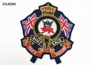 Buy cheap Polo T - Shirt Iron On Embroidered Patches British Style Decorative Fabric Patches product