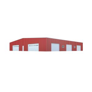 China 40*100 Customized Grid Steel Structure Building Warehouse GB on sale