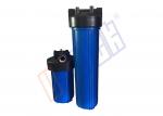 Buy cheap 1.5 Inch Big Blue Water Filter Housing PP And Brass Inlet Outlet from wholesalers