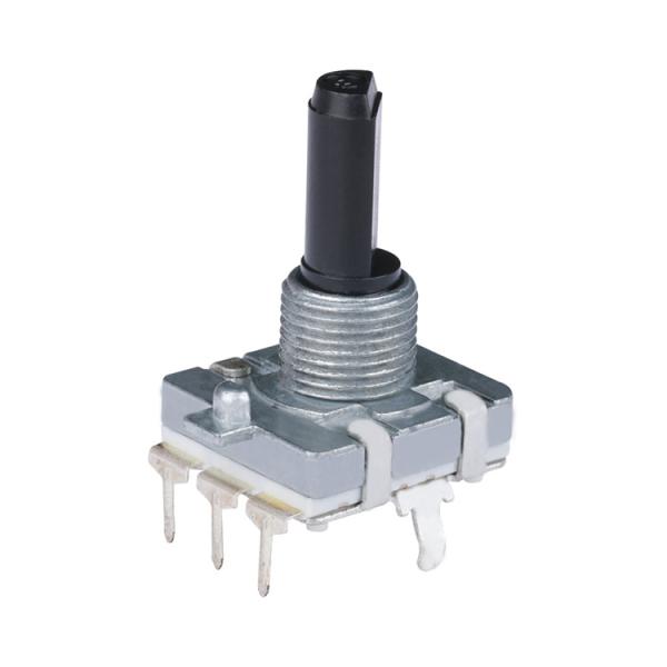 Quality Encoder Switch,Rosh 16mm 24 Pulse 12 Pulse Coding Incremental 360 ° Encoder Switch,Metal Shaft Coded Rotary Swith for sale