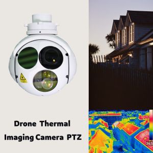 Buy cheap Targeting Function 2.5KG Drone Thermal Cameras 640X512 VTOL UAV Camera Gimbal PTZ HXTS03 product