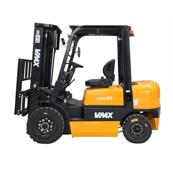 Buy cheap 6000mm Lifting 2.5t Solid Tire Diesel Powered Forklift from wholesalers