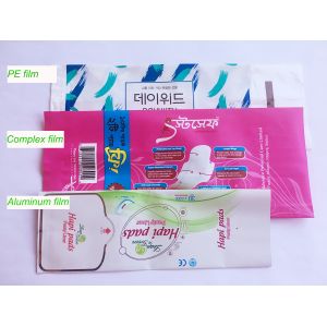 Buy cheap 65ppm PLC Controller Sanitary Pads Packaging Machine Infeed On Line from wholesalers