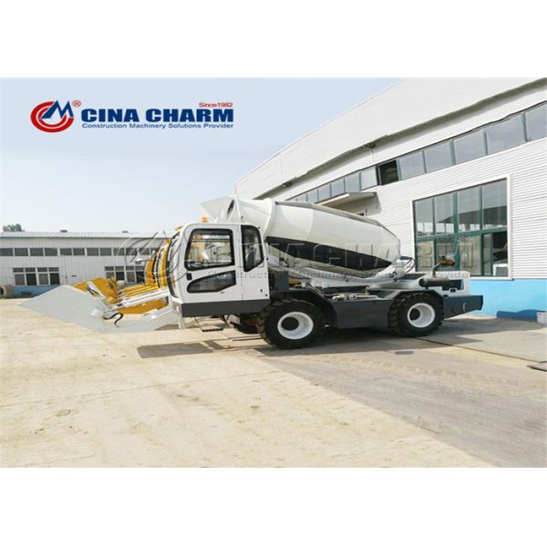 Buy cheap 4 Wheel Driver 1.2m3 Self Loading Concrete Mixer Truck from wholesalers