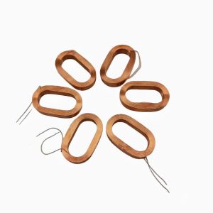 Shaped Hollow Copper Inductor Coil Insulated Copper Winding Wire