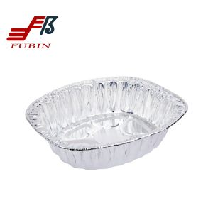 Buy cheap 7800ML Disposable Oval Foil Trays For Turkey Roasting from wholesalers