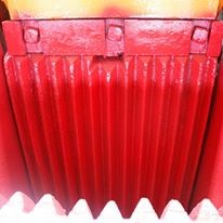 Quality high manganese steel casting jaw plate fixed jaw plate jaw plate for crusher for sale