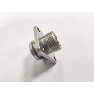 45 Steel Hermetic Feedthrough Connectors Mounting Screw Electroless Nickel
