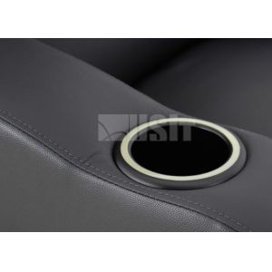 Buy cheap Adjustable Headrest Modern Recliner Chair Leather / Suede Finish Commercial from wholesalers