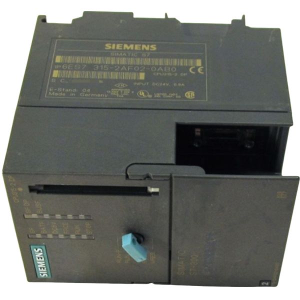 SIEMENS 6ES7315-2AF02-0AB0 SIMATIC S7-300, CPU 315-DP CPU WITH INTEGRATED 24 V