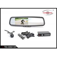 Buy cheap Bumper Mounting TFT LCD Car Rear View Mirror Camera System Inbuilt Beeping Alarm product