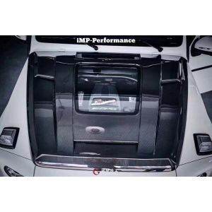 For Benz G Class W463 W464 Carbon Fiber Hood G500G55G63G350 IMP Transparent