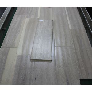Buy cheap handscraped White Oak Engineered Flooring with white washed surface from wholesalers
